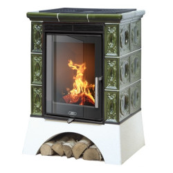 Kachlová kamna ABX Helvetia exklusive zelená